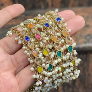 polki stone bangles