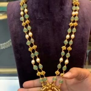 Lakshmi temple jewellery set