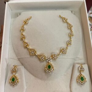 diamond replica neclace