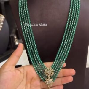 Green Beads Mala
