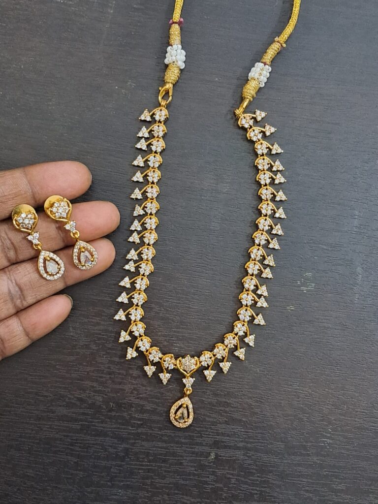 CZ Necklace Set