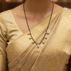 black beads chains
