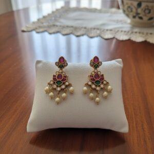 Ruby earrings