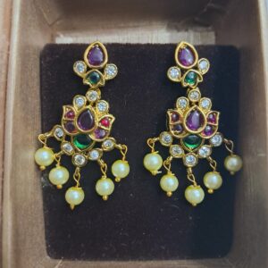 ruby earrings