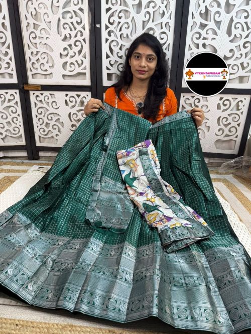 Mangalagiri Pattu Lehenga