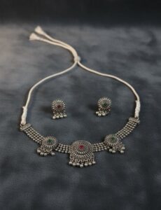 Oxidised Jewellery Set