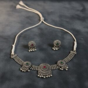 Oxidised Jewellery Set