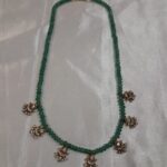 green beads jewellery