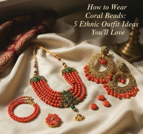 coral beads jewellery