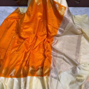 dupion silk saree
