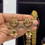 polki stone earrings