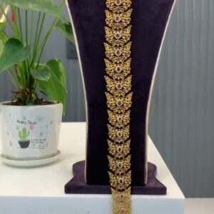 Gold Plated Bridal Hair Jada