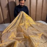 Golden Tissue Sarees