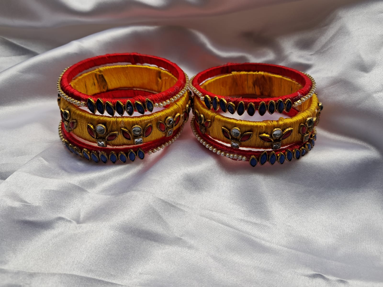 silk thread bangles online