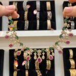 diamond stone necklace