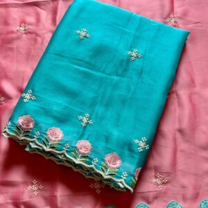 embroidery sarees