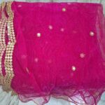 pink dupatta