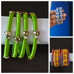 Thread bangles