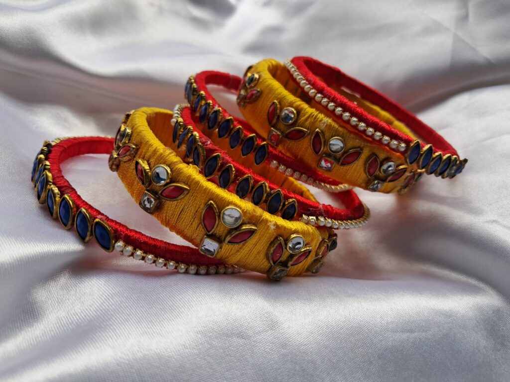 silk thread bangles