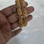 Antique Lakshmi bangles set