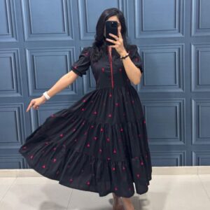 black frock for women