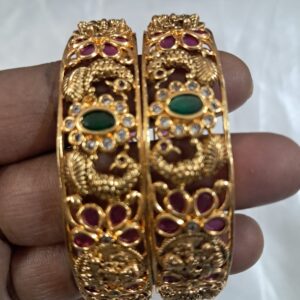 gold finish bangles