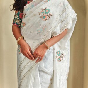 organza Saree