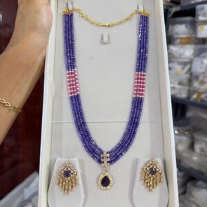 purple jewellery
