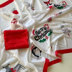 christmas saree