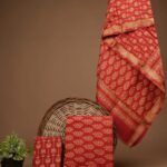 Maheshwari silk cotton dress material