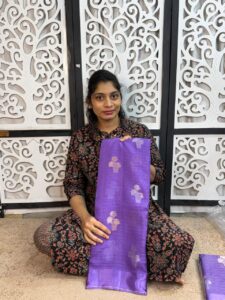 lavender sarees
