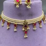 Samantha inspired pearl choker