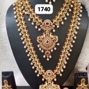 bridal jewellery set combo