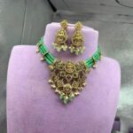 Green Beads Choker set