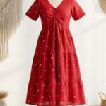 chanderi cotton frocks