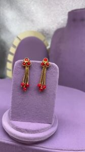 gold replica earrings