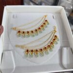 jadau kundan ear chains