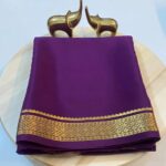 mysore crape silk sarees