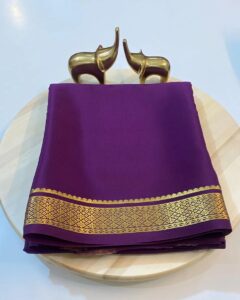 mysore crape silk sarees