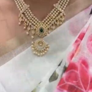 swarovski pearl necklace