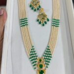 swarovski pearl long haram