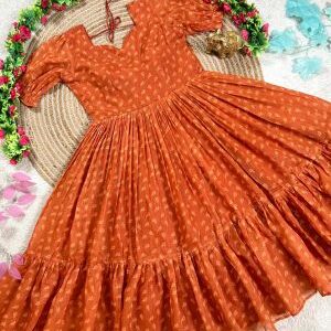 chanderi frocks