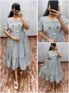 checks frocks
