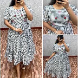 checks frocks