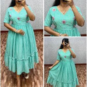 checks frocks