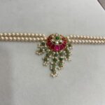 Jadau kundan pearl chocker