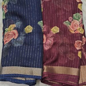 pure chiffon sarees