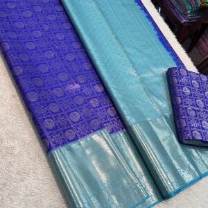 Semi Resham Pattu sarees
