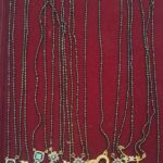 short black beads chains