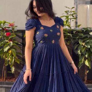 Mulmul Cotton Frocks For Women